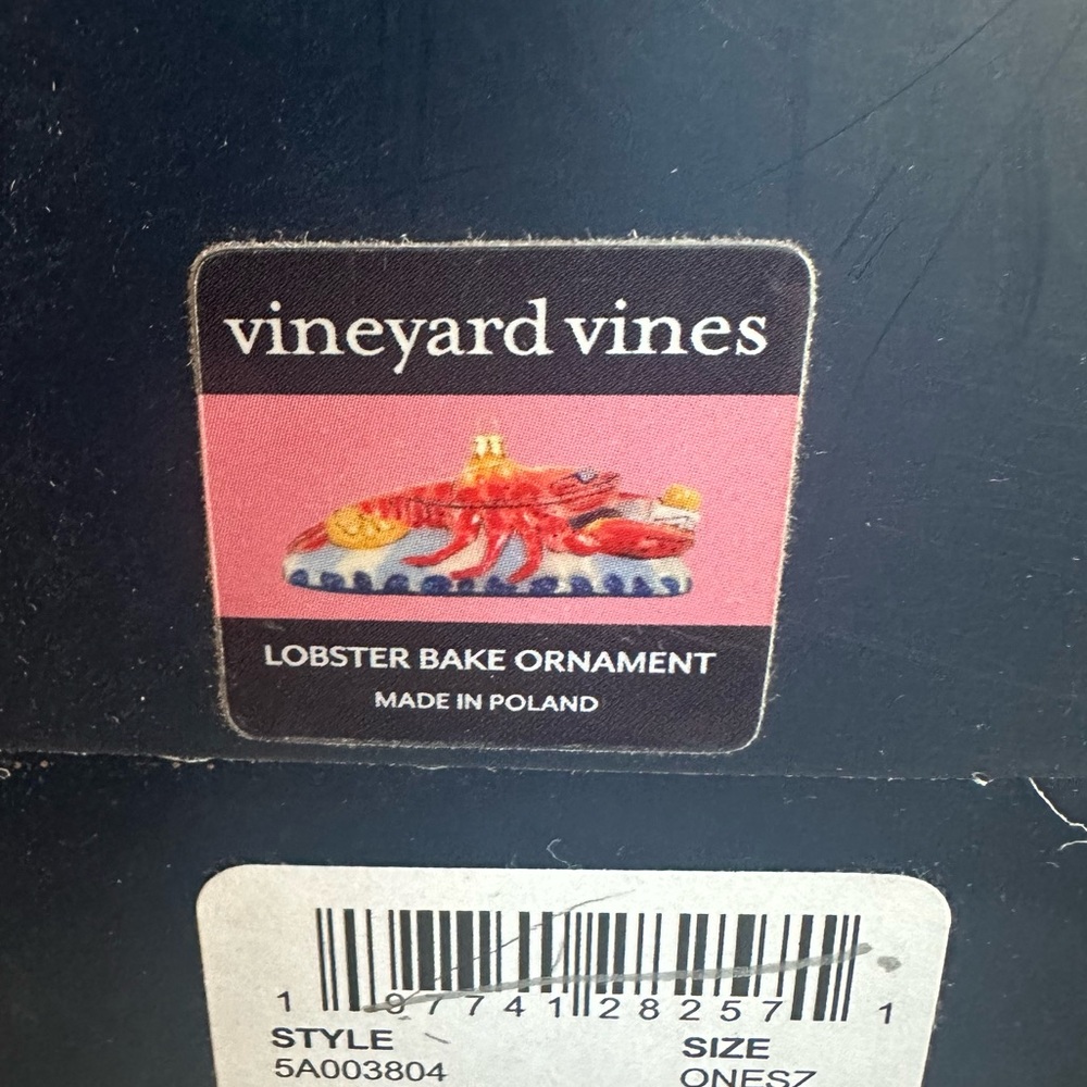Vineyard Vines Lobster Bake Ornament - Picture 6 of 8
